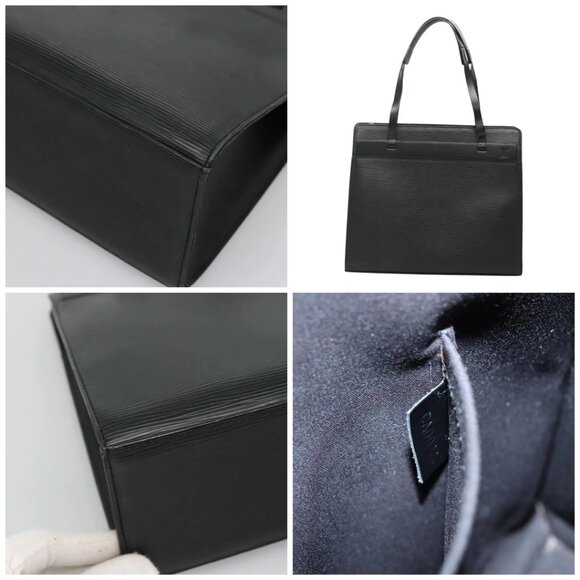LOUIS VUITTON Epi Croisette PM Tote Bag Black - Picture 11 of 14